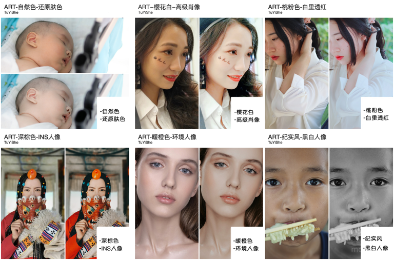 人物美颜LUT，OBS美颜滤镜